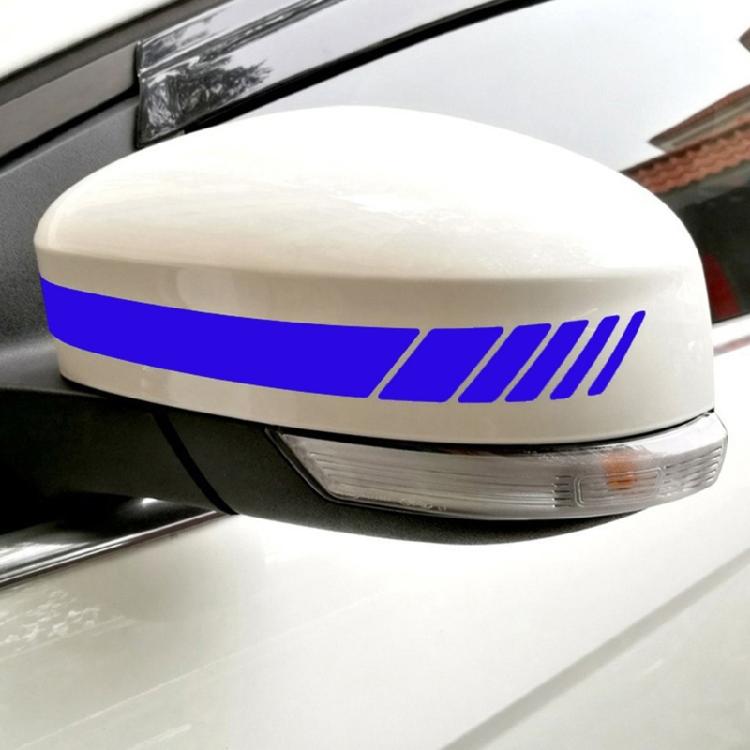 Decorative Car Rearview Mirror Cover Stickers Waterproof Decorative DIY Viny Adhesive Simple Installation