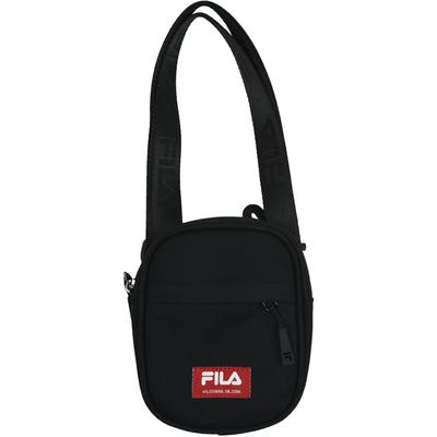 Badalona Badge Pusher Bag, Unisex Black Sachet