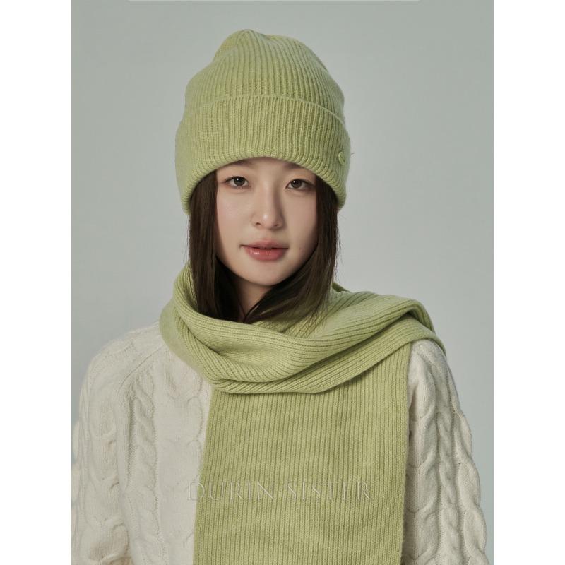 Шляпа из австралийской шерсти в стиле ретро Ankora красная женская зимняя вязаная шапка теплая с защитой ушей шапка-балаклава One size