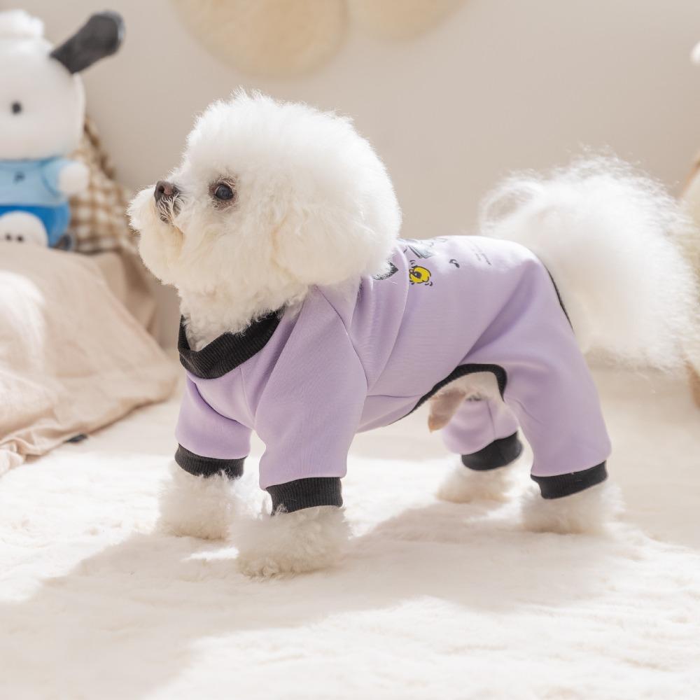 Autumn and Winter Dog Four-legged Loungewear Small Dog Bichon Teddy Pet Clothes