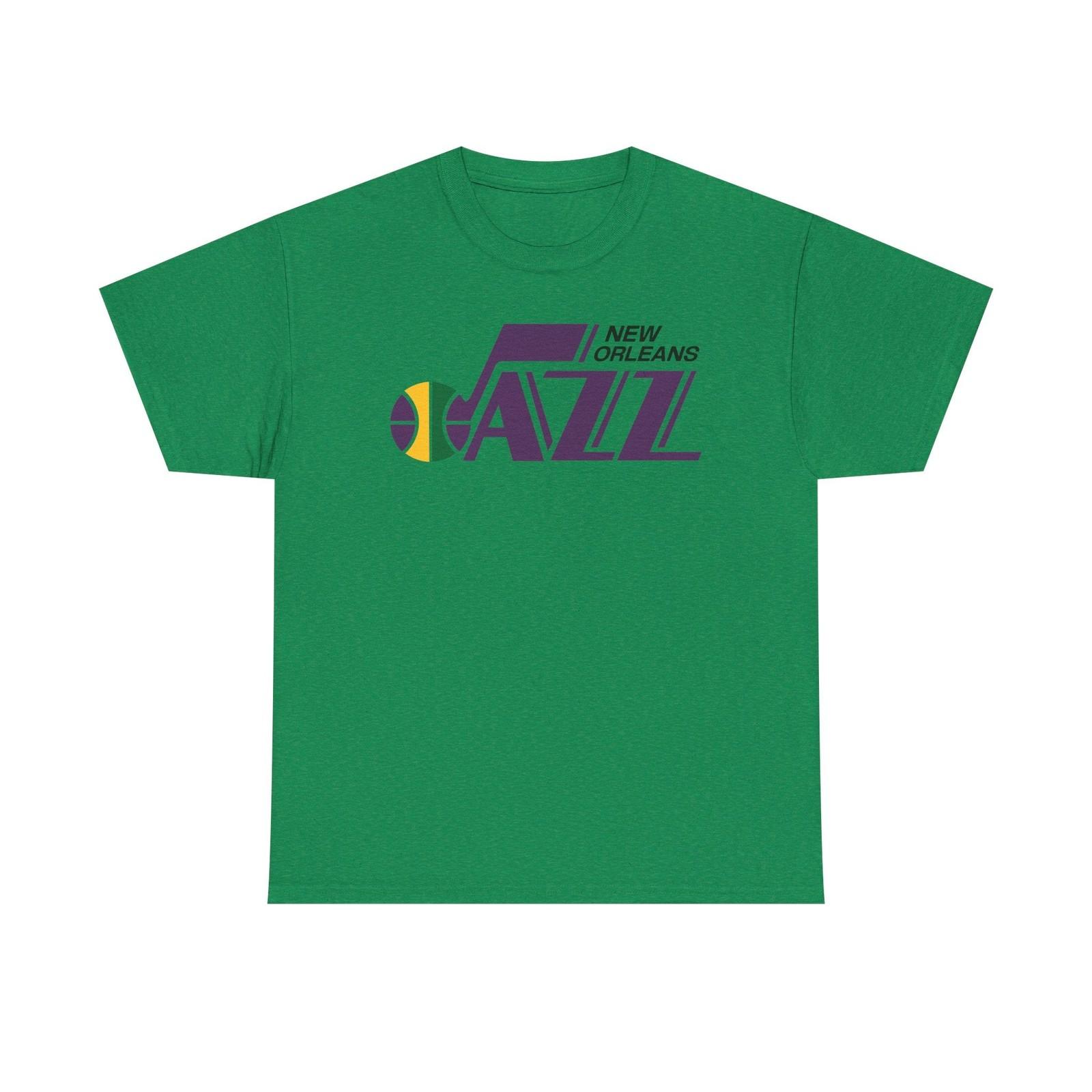 Футболка New Orleans Jazz Louisiana Basketball 1974-1979 S разноцветный