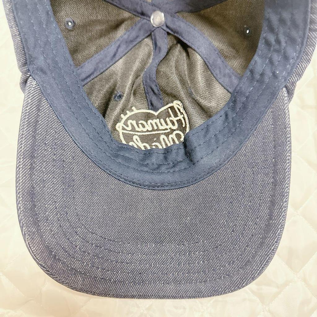 Used HUMAN MADE 6 Panel Denim Cap "Indigo"