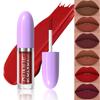 Matte Velvet Lip Glaze Waterproof Long Lasting Not EasyTo Fade Sexy Red Lip Gloss Silky Smooth Beauty Red Lipstick Makeup Women
