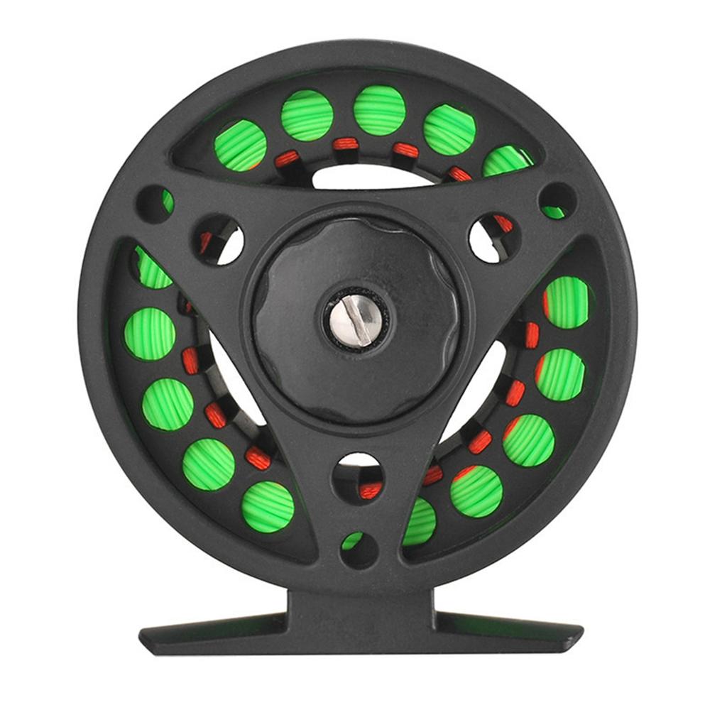 2+1BB Large Arbor Fly Fishing Reel Lightweight Machined Aluminum Alloy Fly Fishing Reel with Line