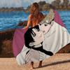 Anime Killing Stalk Big Microfiber Beach Towels Quick Dry Towel Sand Beach Towels Pool Towel for Travel Swim Pool Yoga