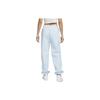 Knitted Sweatpants Women's Sky Blue Moderate Cuffed Pants CW5565-441