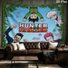Hunter X Hunter Wall Tapestry Aesthetic Wall Hanging Printed Fabric Blanket Decorative Tapestries For Bedroom Living Room Home Decor