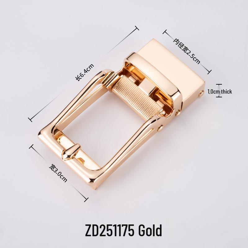 2,5 cm Damen Automatik-Verschluss Hohl-Leder Gürtelschnalle - Lässig & Vielseitig beige