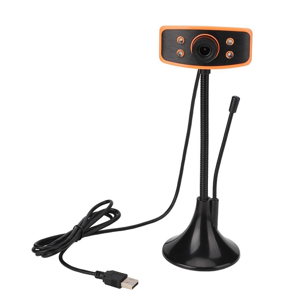 

1080P HD Computer Camera With Microphone Desktop Webcam Night Vision USB External Camera Gaming