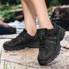 Fashion Breathable Slip On Male Casual Footwear Anti-slip Men Outdoor Walking Shoes Leisure Walk Mesh Flats Fashion Mens Casual Sneakers