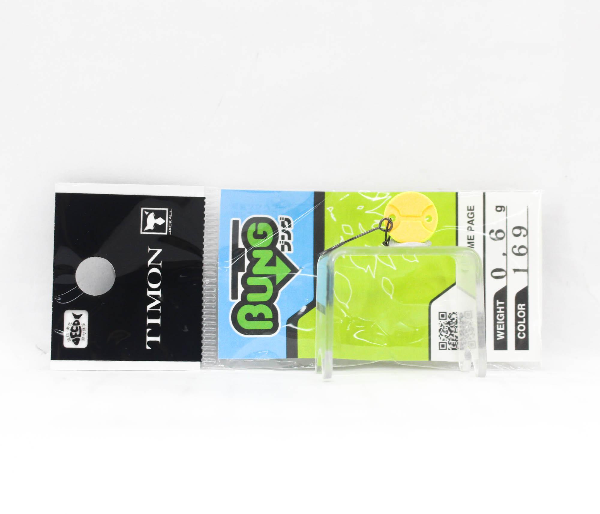 Jackall Timon Deka Bung 0.6 grams Sinking Lure 169 W Glow Oran Chart (9935)