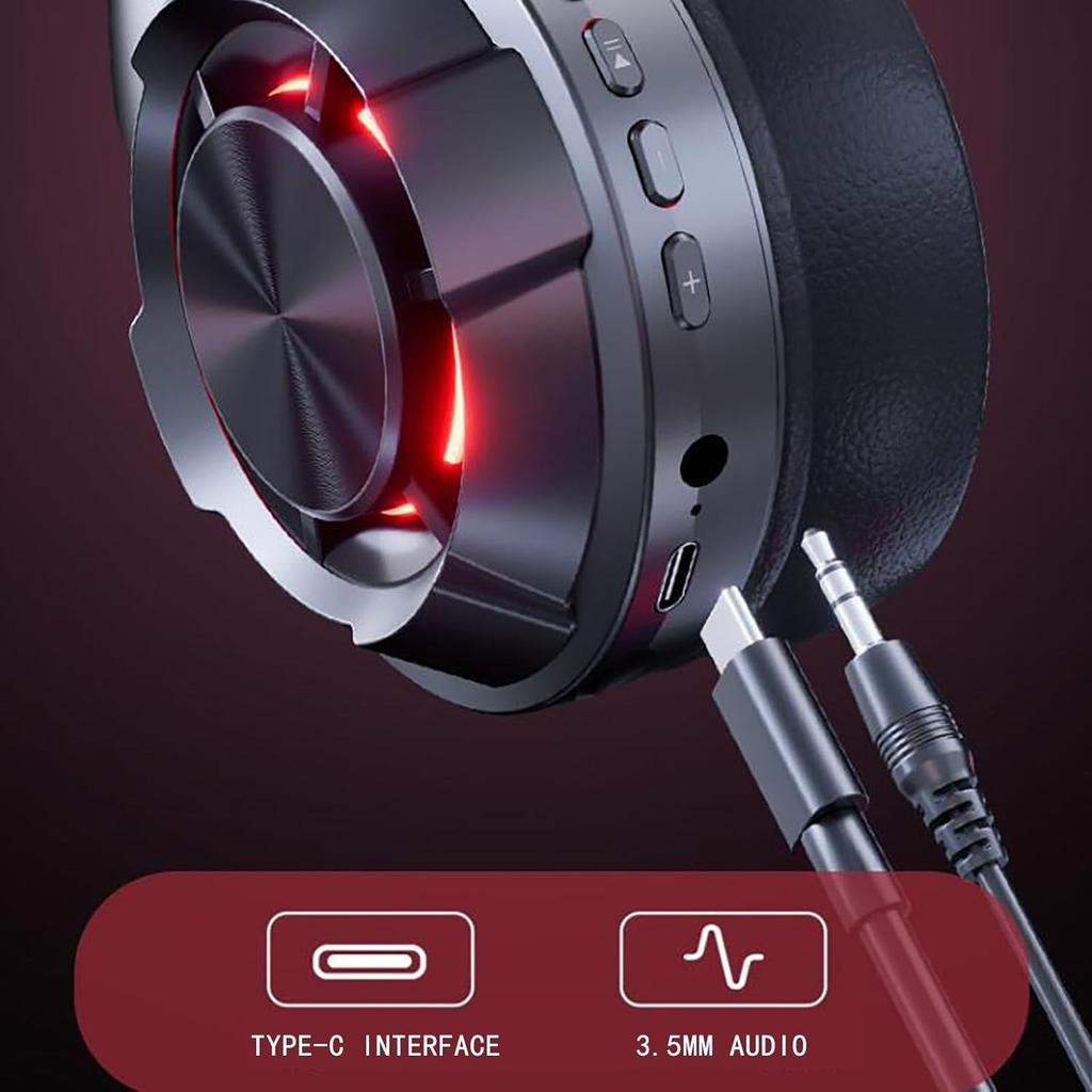 Bluetooth-Ohrhörer für Kopfhörer mit aktiver Geräuschunterdrückungsfunktion, Kabellose Ohrhörer mit Mikrofon für Zuhause, Büro, Mobiltelefon, PC usw.