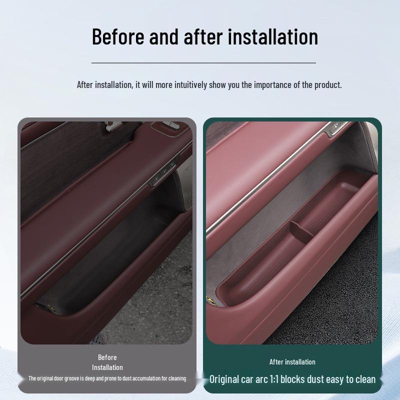Compatible Silicone Storage Mat Organizer for 26 Nio ES8 Car Door Models