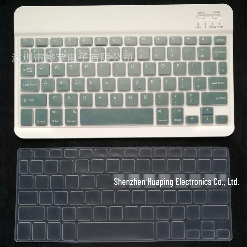 

10.1 inch Wireless Bluetooth Keyboard & Mouse Set with Leather Case for Fire HD 10 Plus