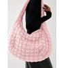 Grote Capaciteit Gevulde Wolkvormige Schoudertas Dames Nylon Crossbody Puff Street Style