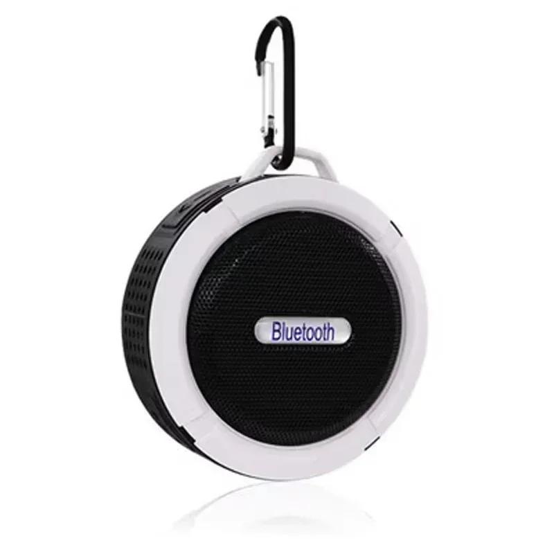 Wireless Portable Mini Shower Travel Speaker Outdoor Waterproof Bluetooth Speaker with Subwoofer for Sports Pool Beach Hiking