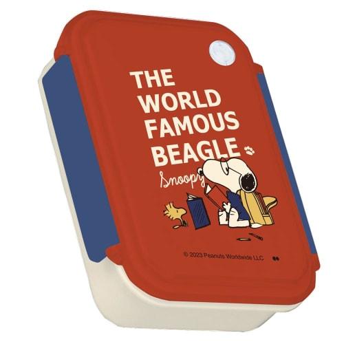 Onishi Ken PEANUTS Lunch Box, Red, College Size, SLJ-1401