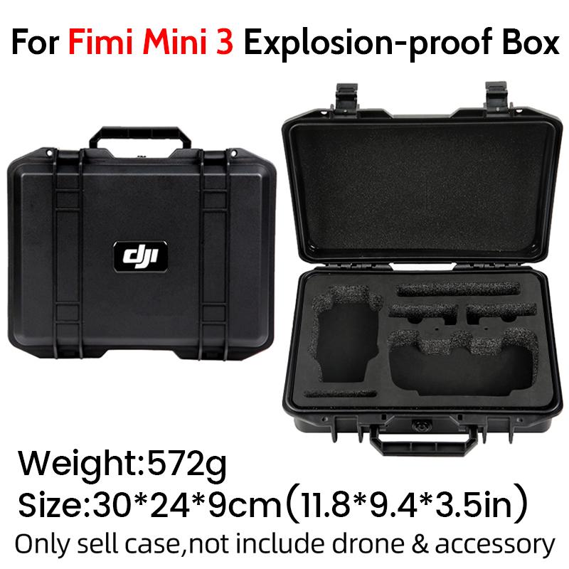 For DJI Fimi/Mini3 Storage Case Explosion-proof Suitcase Protective Cover Handbag For DJI Mini3 Drone Bag Accessories Case