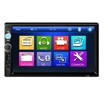7010B 7 Inch Bluetooth V2.0 Car Audio Stereo Touch Screen MP5 Player Support SD USB FM Radio