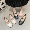Summer Fashion Buckle Flat Shoes for Women's 2026 Slip On Mary Jane Shoes Soft Sole Lightweight Comfortable Women Loafers