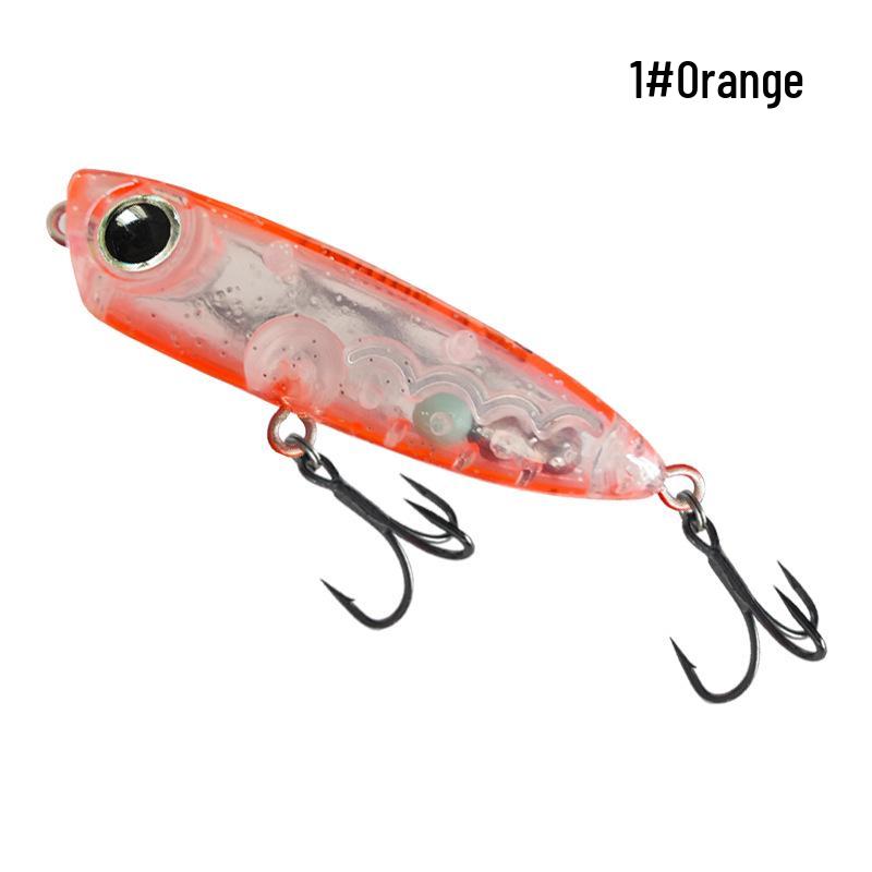 Japanese Ema Slow Sinking Micro Lure 45mm 3.2g: Surface Walker Pencil for Trout & Mackerel 45mm/3.2g