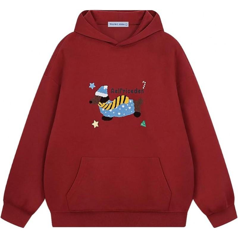 Unisex Hooded Sweatshirt With Print Design Casual Long Sleeve Pullover Streetwear