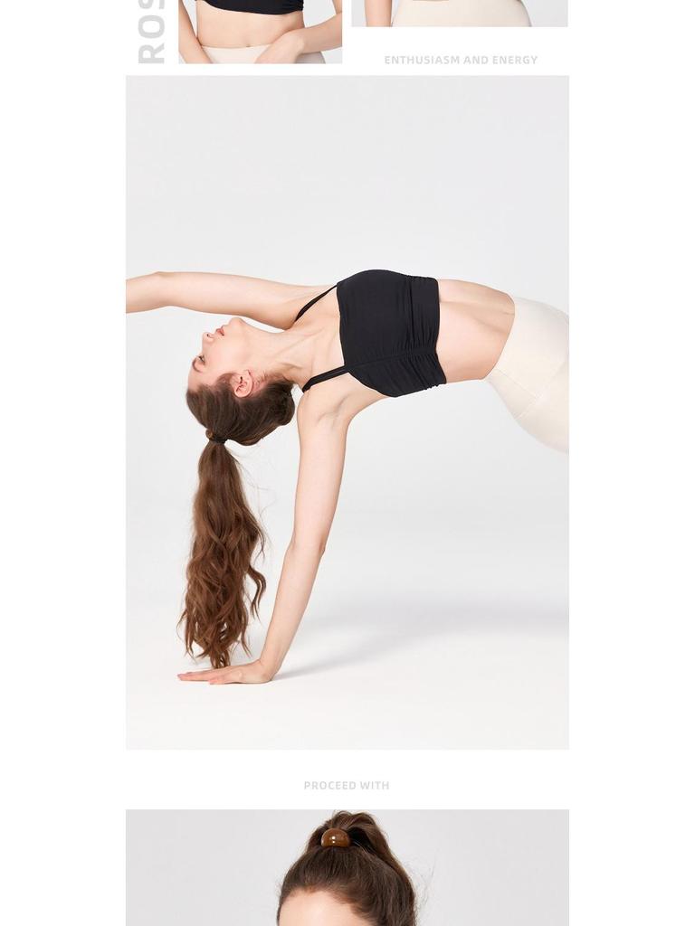 Damski Seksowny Biustonosz Sportowy - Profesjonalny Strój Fitness Jogi