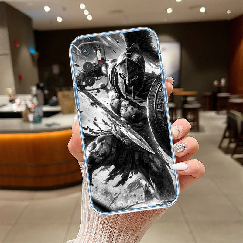 Spartan Warrior Phone Case for Motorola G14 G15 G24 G30 G31 G32 G34 G41 G42 G51 G52 G50 G60S G60 G62 G72 G71 G73 G84 G85 G200 E32