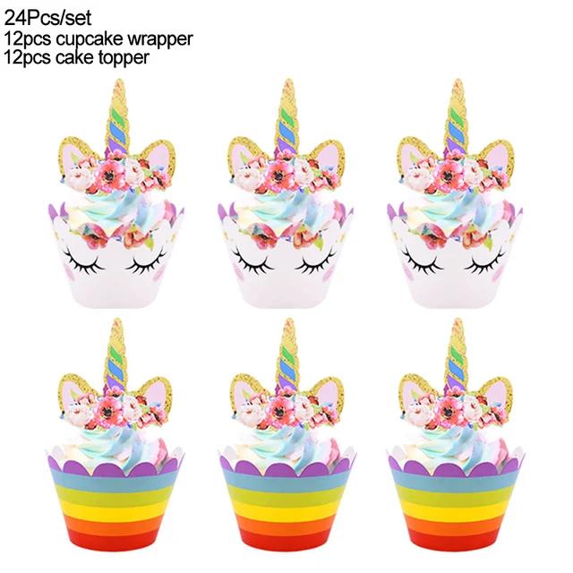 New 1Set Rainbow Unicorn Balloon 32 inch Number Foil Balloons 1st Kids Unicorn Theme Birthday Party Decorations Baby Shower Glob