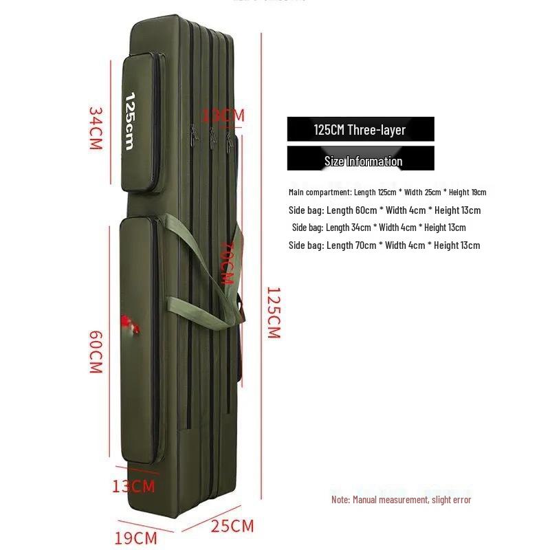 Durable Fishing Bag - Large Capacity, Two or Three Layers, Free Shipping