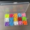 120-Piece Plastic Stitch Markers Set for Sweater Knitting and DIY Projects