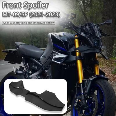 For YAMAHA MT-09 2022 23 Wind Wing Aerodynamics Fairing Winglet MT09 SP GP WING Motorcycle Front Spoiler Lower Spoiler Front Lip