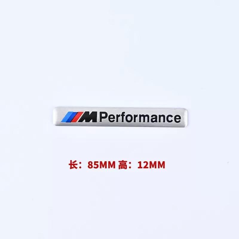 3D Aluminum Car Styling Sticker Body Trunk Decoration Decal Accessories For BMW M Performance E46 E90 E60 F20 X1 F10 F30 pendant sdbr2