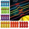 4 Peças, 4mm, Fluorescente, Refletiva, Corda de Barraca, Corda de Acampamento, , 13 pés