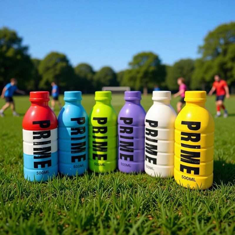 Creative PU Mineral Water Bottle Squeeze Decompression Toy