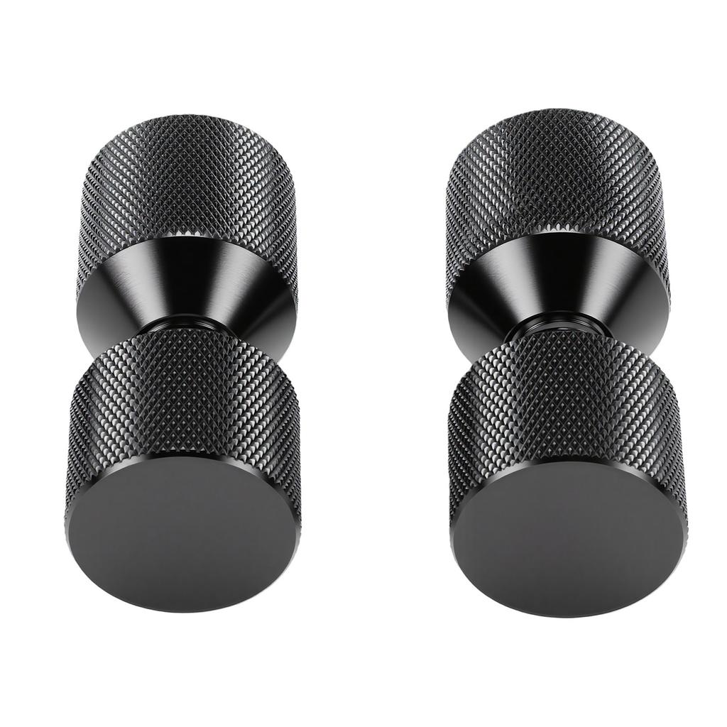 1 Pair Two Hole Flange Alignment Pins Aluminum Alloy Double Hole Flange Pins for Automotive System Mechanical Assembly