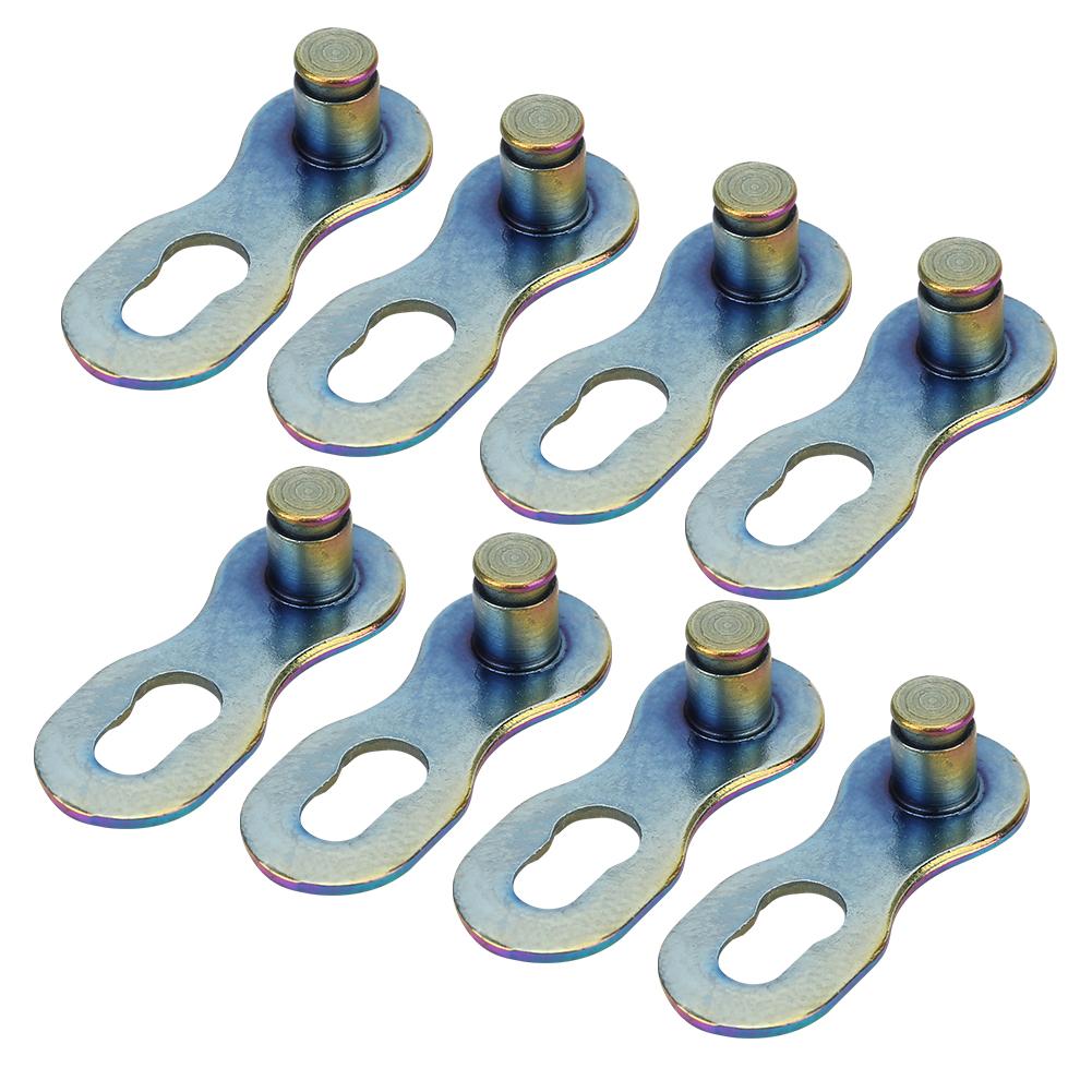 4Pair Steel Bike Bicycle 11Speed Chain Missing Link Connector Parts Cycling Accessorycolorful