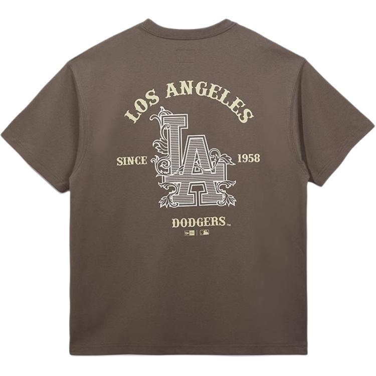 New Era MLB Los Angeles Dodgers Back Logo Crew Neck Short Sleeve T-Shirt Unisex T-Shirt 14529237