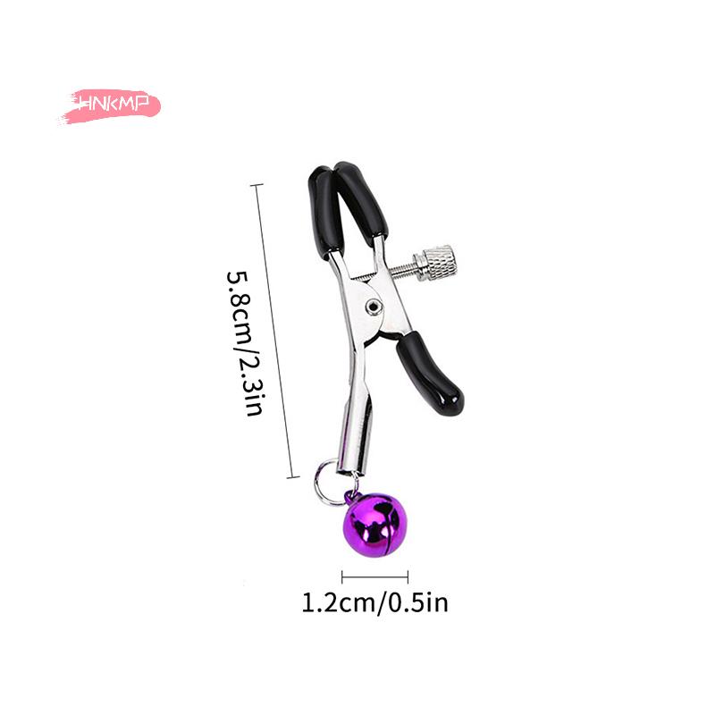 1 Pair Adult Nipple Clamps Metal Milk Clip Breast Clitoris Massage Sex Toy For Couples Novelty Lover Game Female Sex Toys