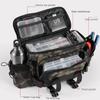 Adjustable Waist Pack for Fishing Waterproof Tackle Bag with Rod Holders - Splash Proof Lure Organizer Crossbody Storage -30°C Cold Proof