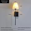 Popular Fabric Shade Wall Lamp for Living Room, Bedroom, Bedside, Corridor, or Balcony