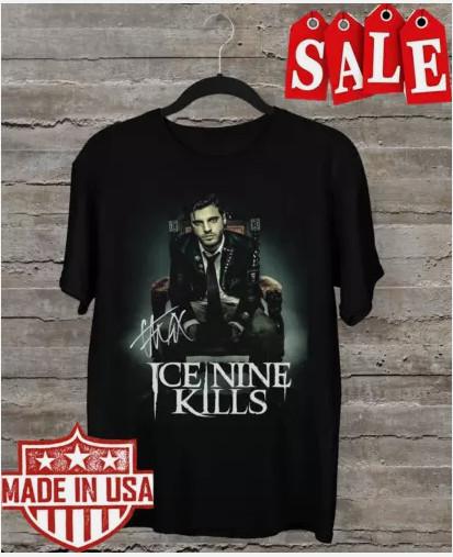 

Spencer Charnas Ice Nine Kills Gift For Fan Black S-5XL Unisex T-shirt Unisex T-Shirt XL