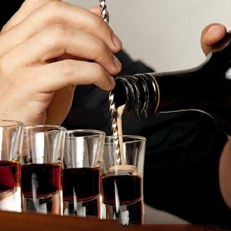 Durable 304 Stainless Steel Cocktails Spoon Double Ended Mixing Tool Polished Finish For Professional And Home Bartending