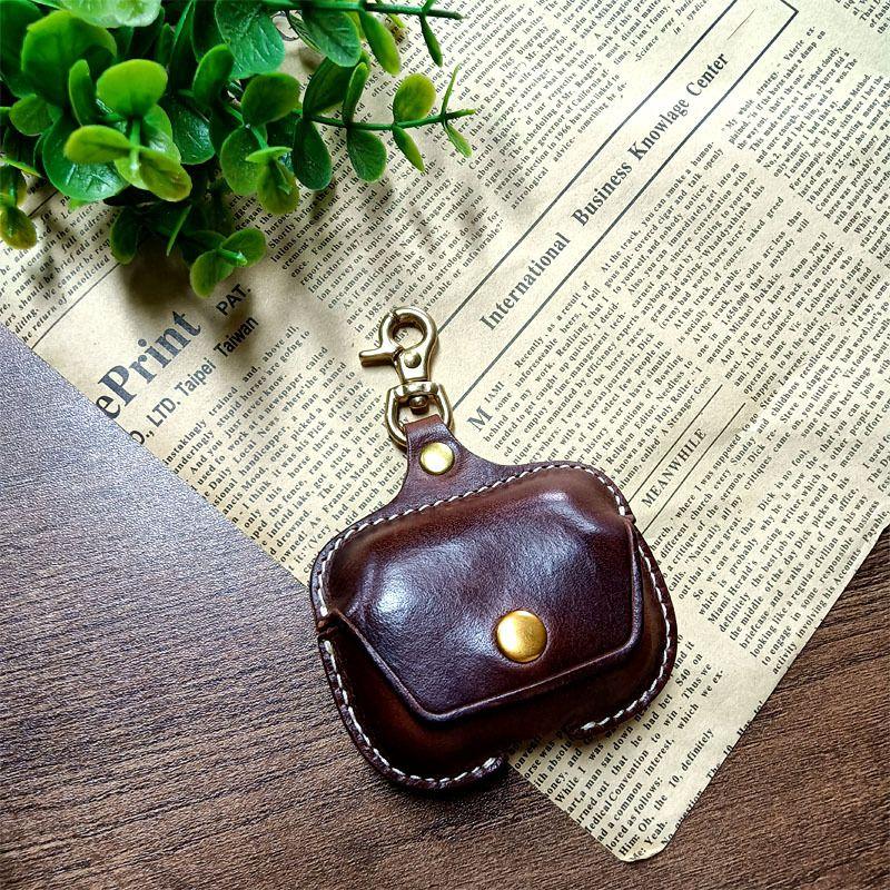 Earphone Case Wireless Bluetooth Aipods Pro Leather Case Second Generation Leather Box Third Generation Creative Integrated Simple Men and Women