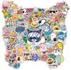 100Pcs Aesthetic Stickers 100 Pvc Waterproof Cute Cartoon Guitar Luggage Outdoor Fresh Stickers