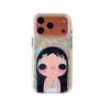 Adorable Cartoon Blue Flowers Phone Case for iPhone 17/16 Pro Max/15/14