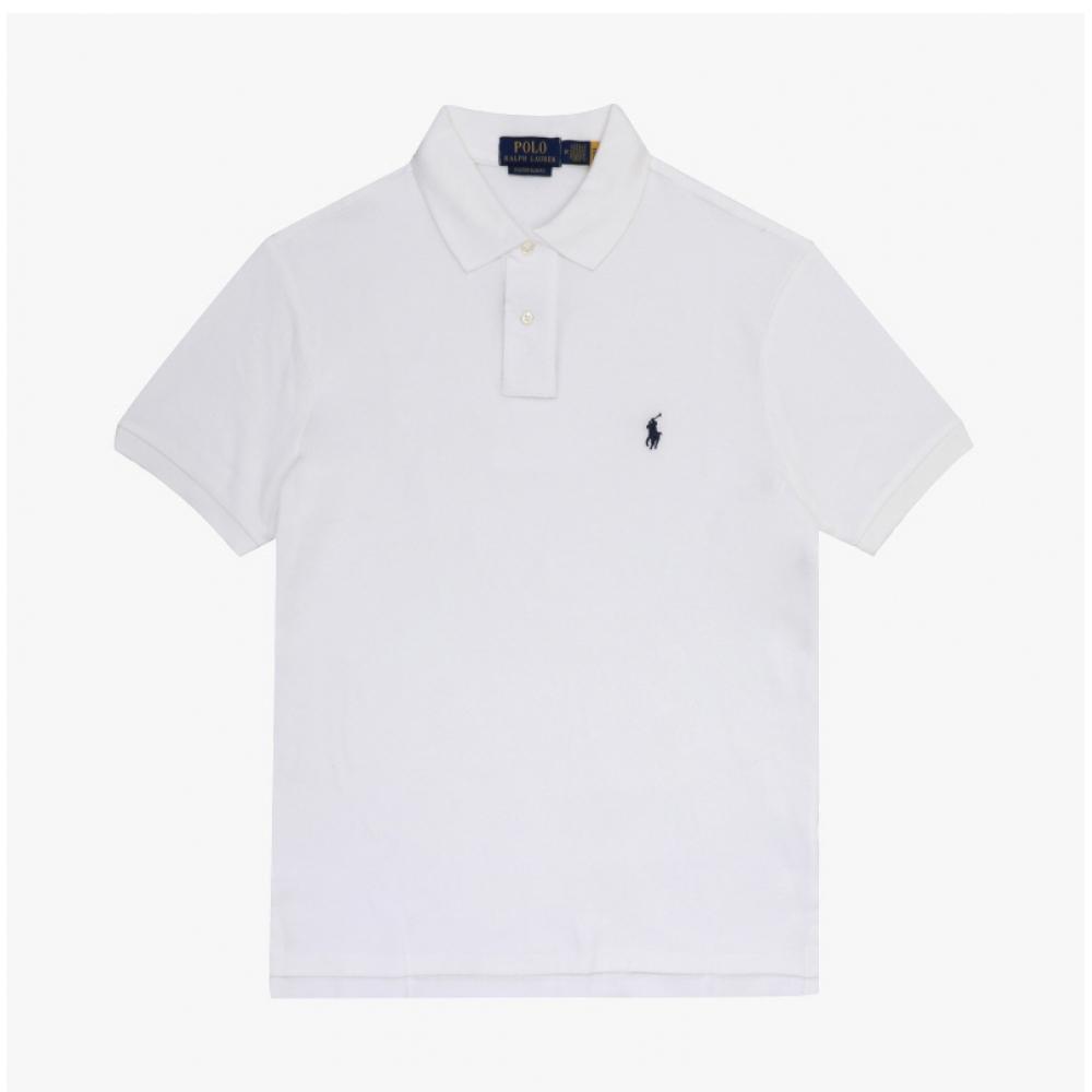 Polo Ralph Lauren 710666998002 Pony Custom Slim Fit Mesh Polo Mens Short Sleeve Tee