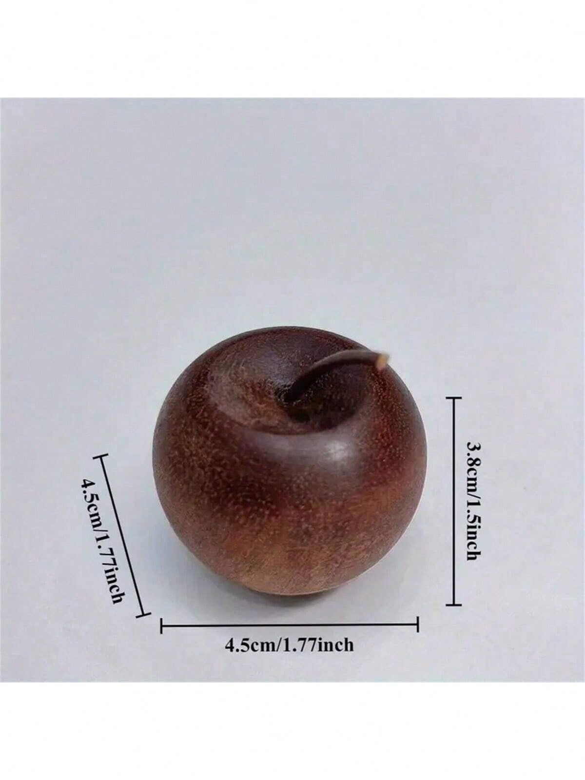 

Natural Wood Aromatherapy - Apple Shaped Essential Oil Aromatherapy Machine, Elegant Brown Wood Grain, No Need For Open Flames.