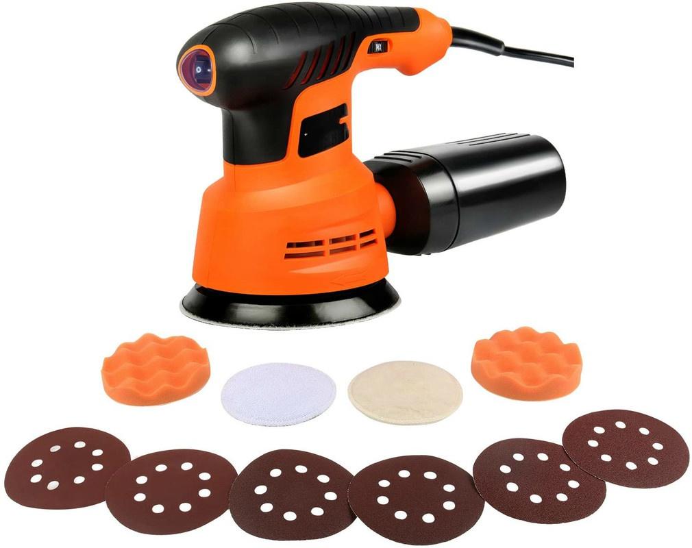 100 Pcs 5 Inch Sanding Discs Hook And Loop Sanding Discs 240 Grit For Random Orbital Sander - View #5