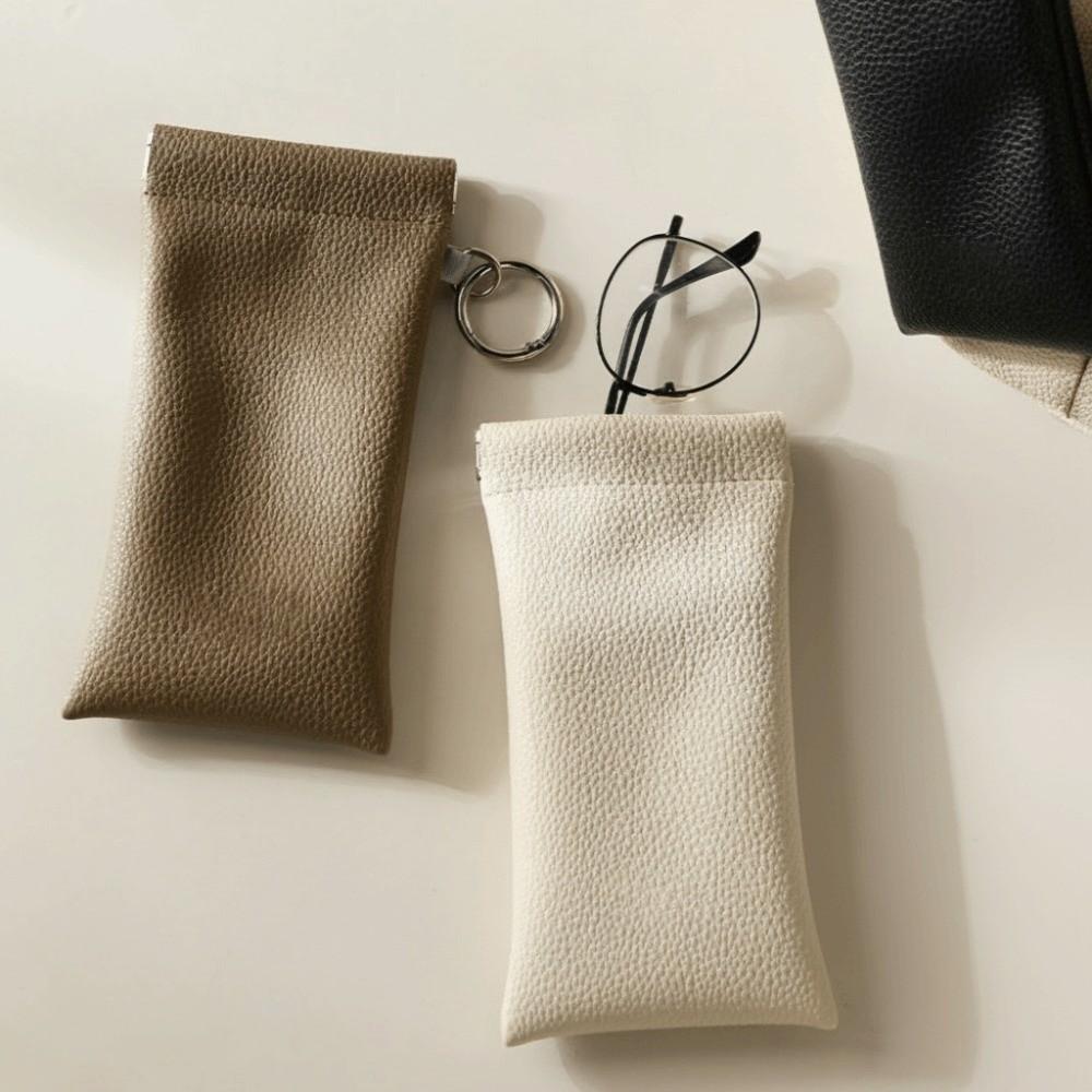 PU Glasses Protective Case Dustproof Eyewear Pouch Fashion Sunglasses Case  Travel